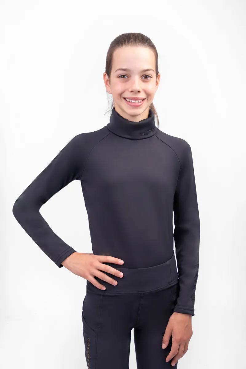 Coldstream Next Generation Legars Roll Neck Top - Black-1